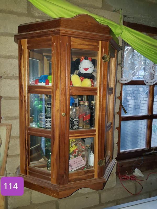 Display Cabinet in Kiaat Beautiful