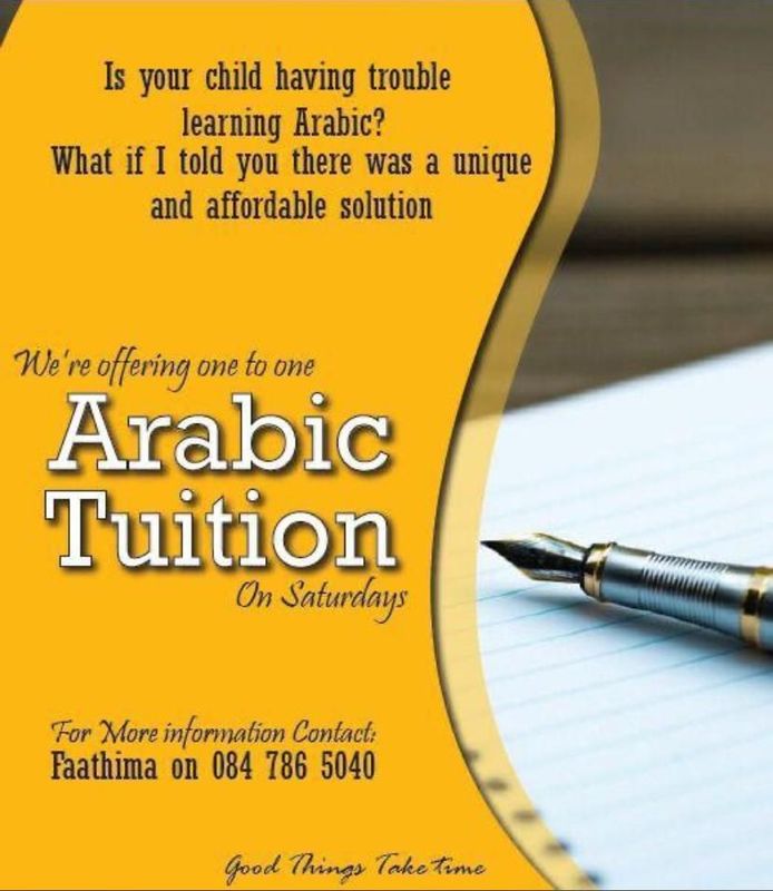 Arabic tuition
