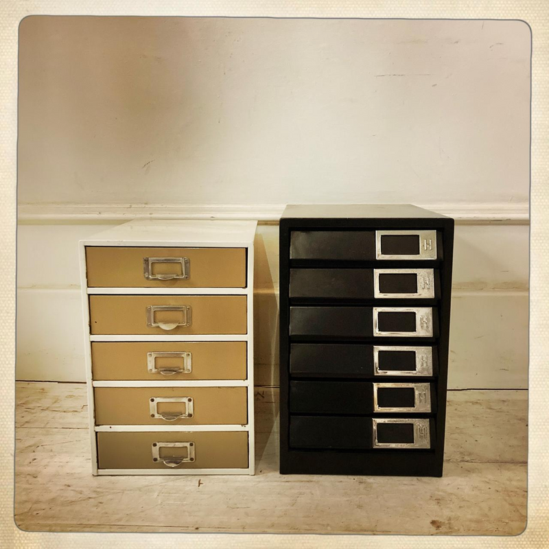 Desk top filing cabinets - R950/R1250