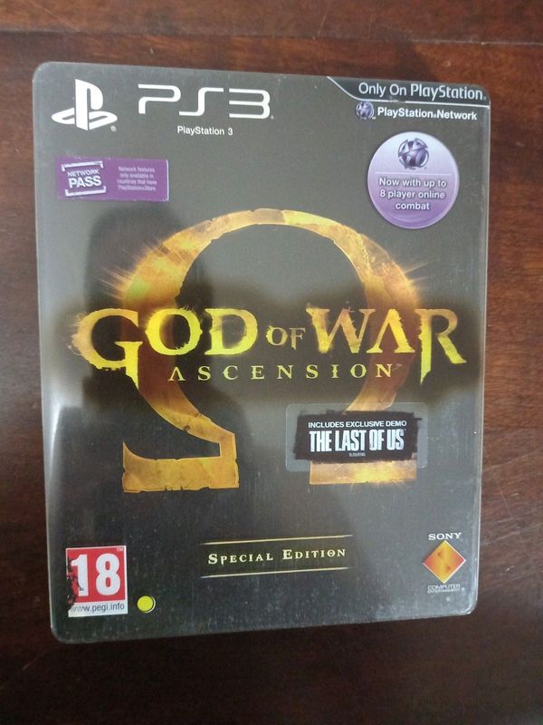 God Of War Ascension Steelbook Edition