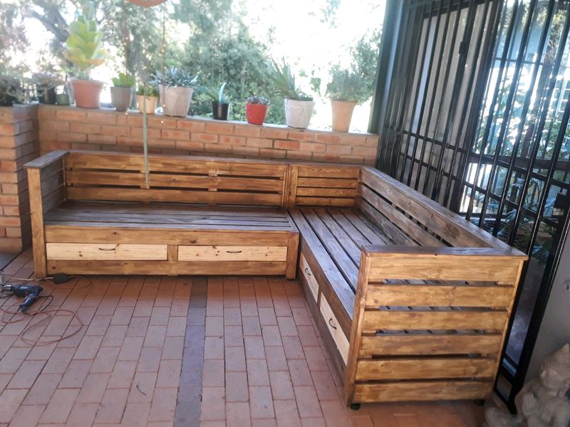 Outdoor benches