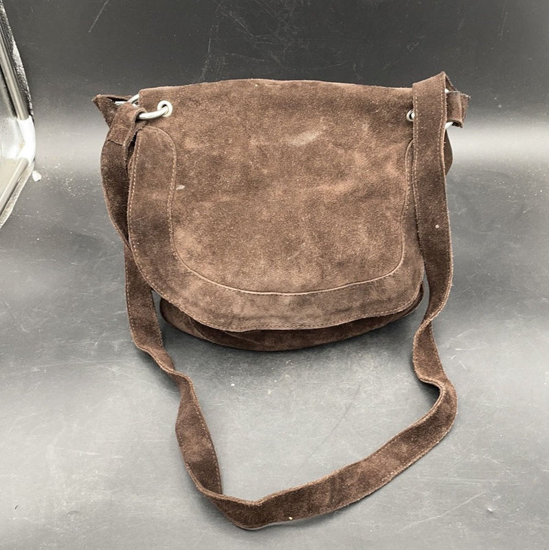 LA DOLCEVITA Leather Brown Sadle Bag-