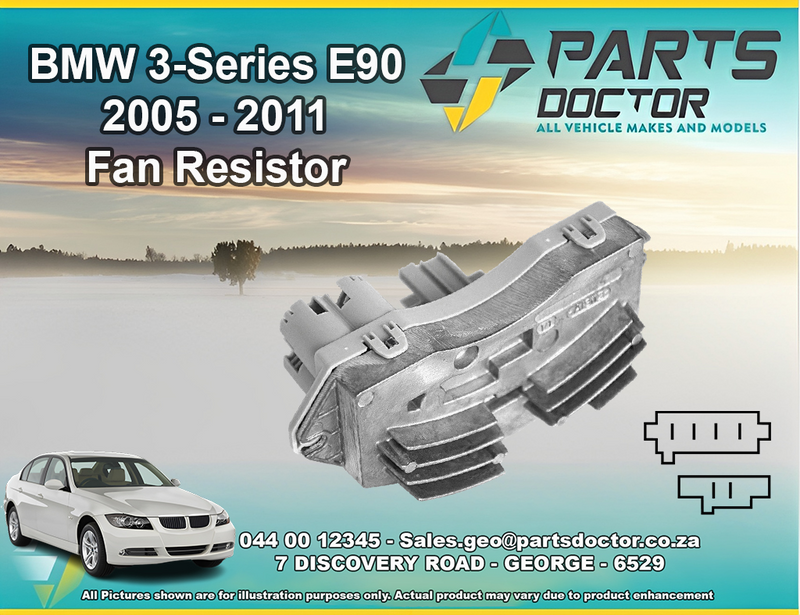 BMW E90 2005 - 2011 FAN RESISTOR
