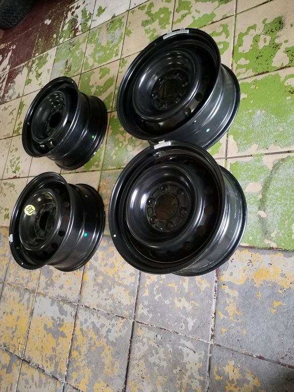 17Inch FORD RANGER Standard Steel Rims 6Holes A Set Of Four On Sale.