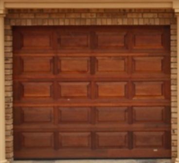 Wood Garage Doors x 2