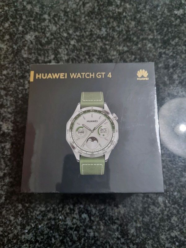 Brand new (SEALED) green Huawei GT4 46mm smart watch BARGAIN!!!