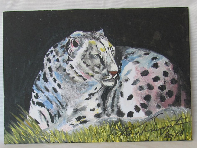 Leopard - Acrylic Painting - 2016