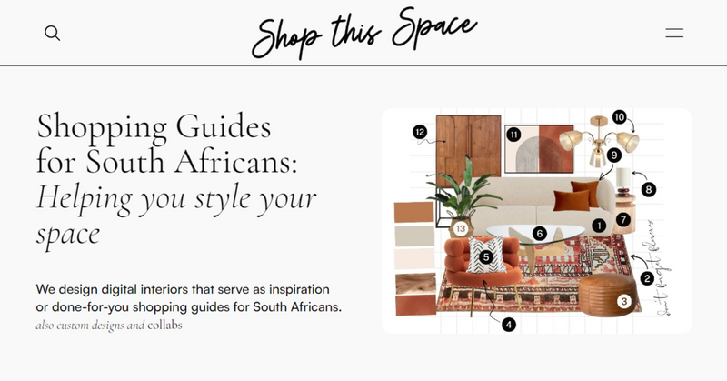 Home Decor Shopping Guides Website