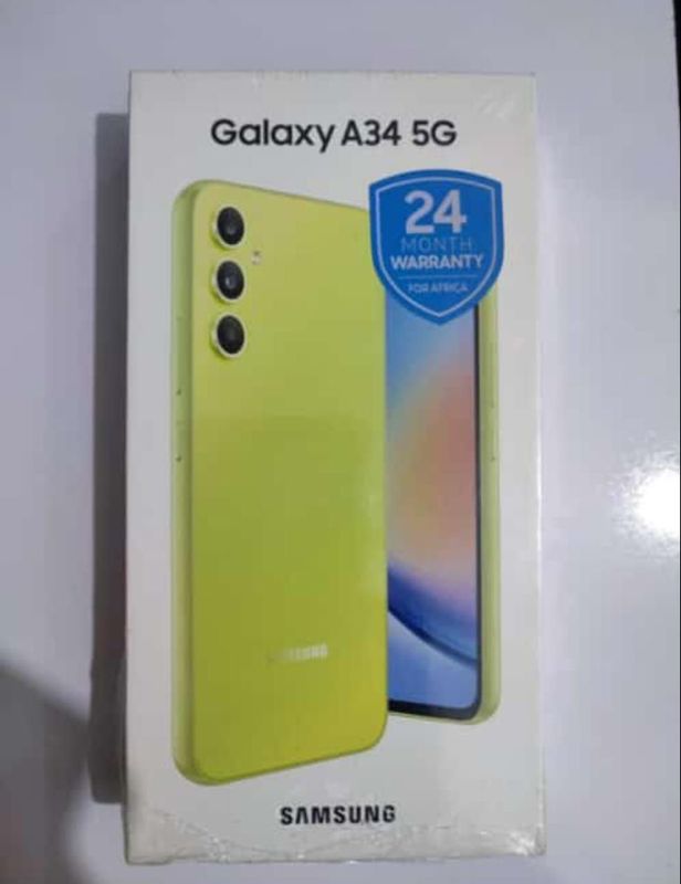 Samsung galaxy a34 5 g sealed units for sale 3 available