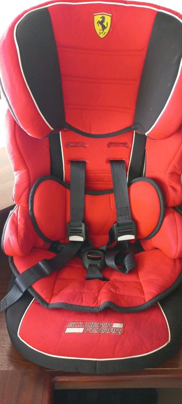 Ferrari booster car seat best sale