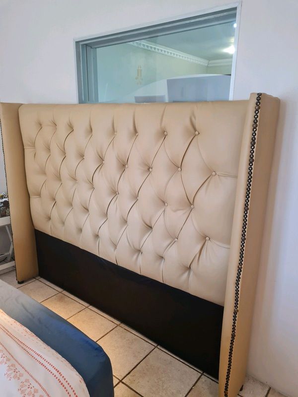 Wing king headboard