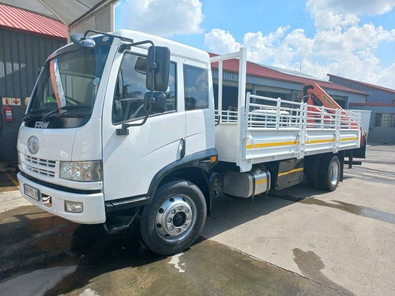 Price Dropped&gt;&gt;&gt;2015 Faw 15 180 8Ton Dropside with PalFinger Crane