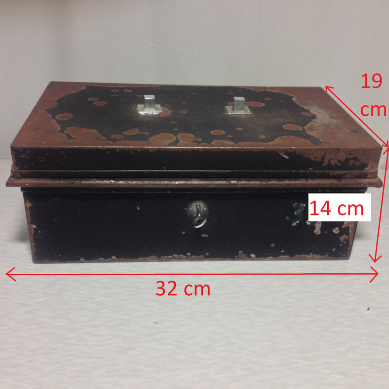 Antique Chubb Cash Box - (Ref. G121) - (For Sale) - Price R120