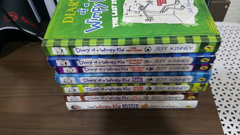 Diary of a Wimpy Kid (7 books)