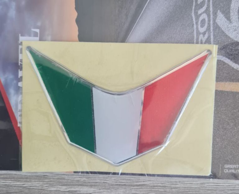 Ducati tri colour front badge emblem
