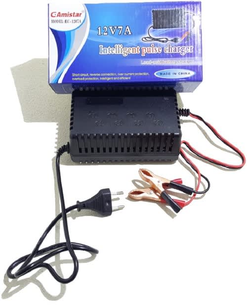 12v 7 amp 3-stage battery chargers