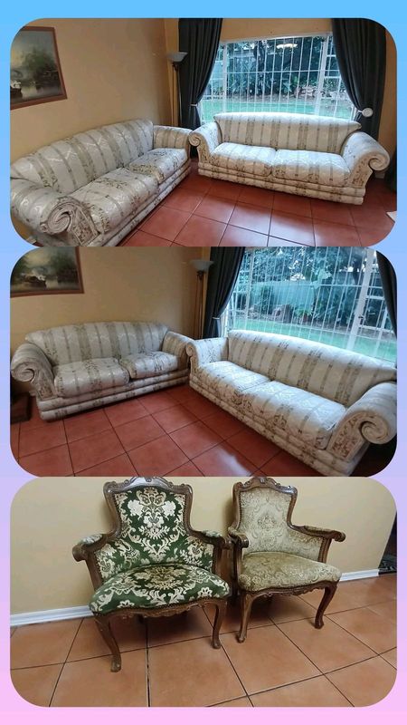Furniture couches and chairs