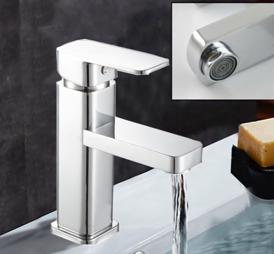 Nearly New Single Control Washbasin Faucet Tap Luxury Economizer -- A48188