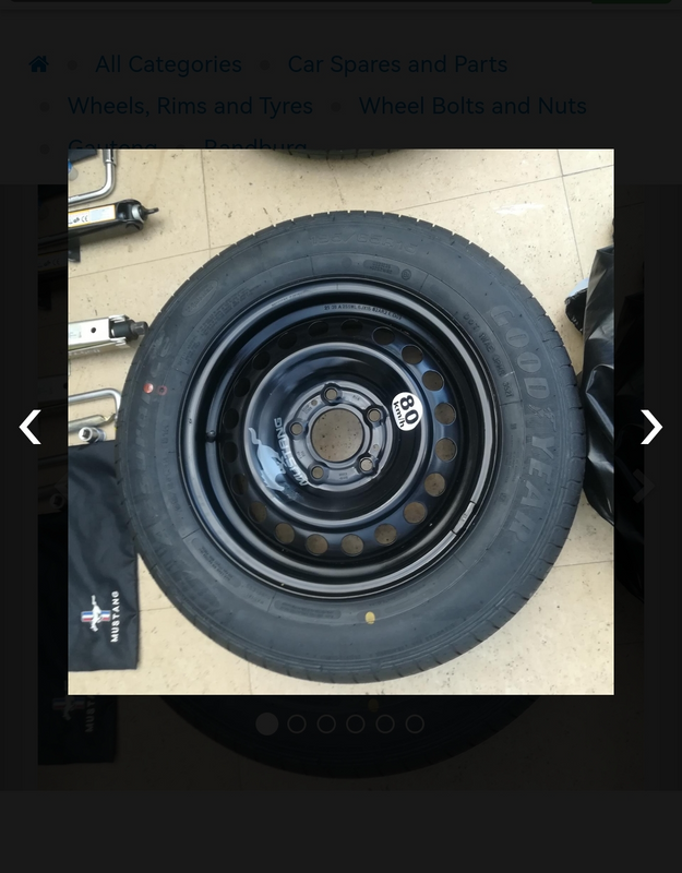 USA Muscle Car Spare Wheel kits
