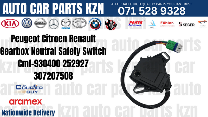 Peugeot Citroen Renault Gearbox Neutral Safety Switch Cmf-930400 252927 307207508