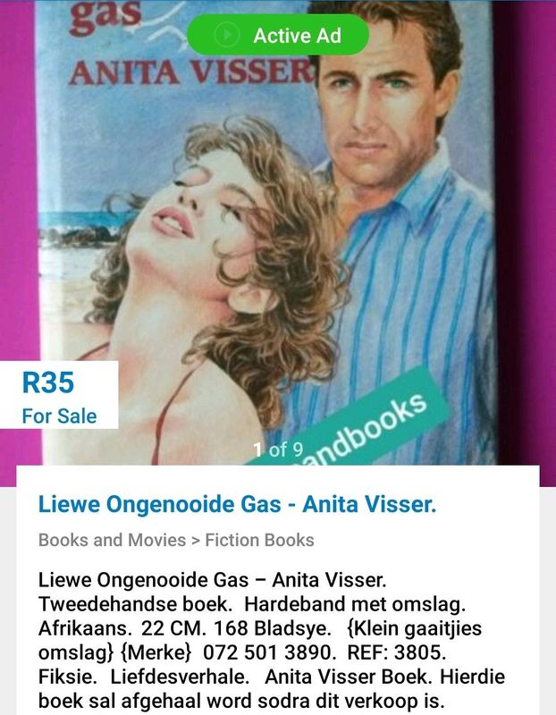 Liewe Ongenooide Gas - Anita Visser.