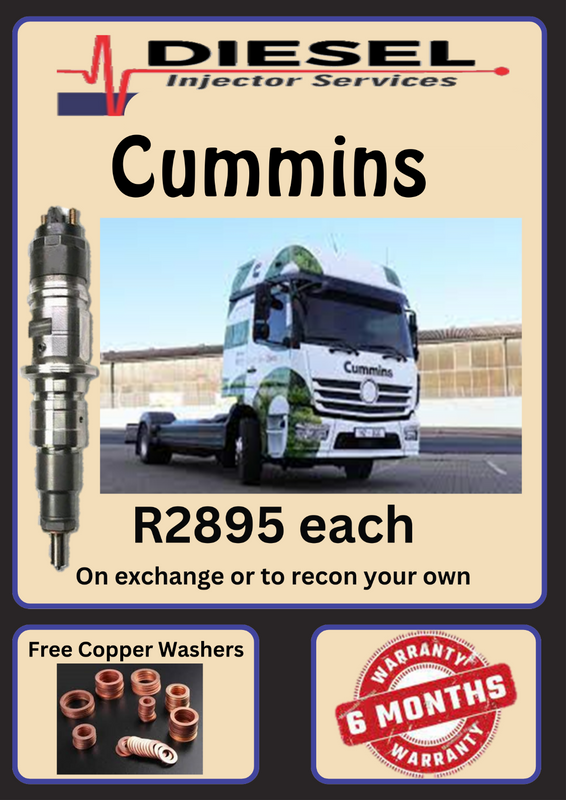 CUMMINS DIESEL INJECTORS/ FREE COPPER WASHERS