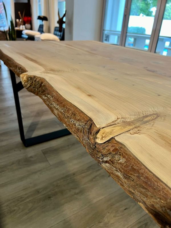 3m Live Edge Dining Table