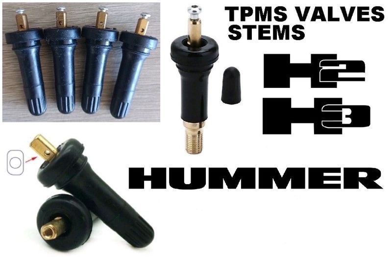Hummer TPMS tyre valves stems