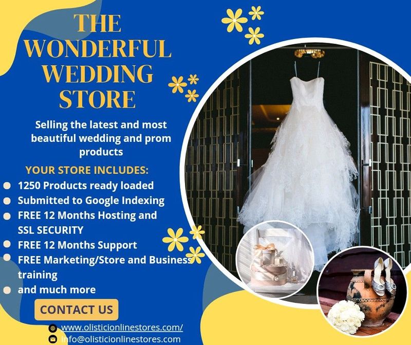 Wedding Store for Sale