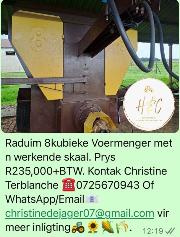 Raduim 8 Kubieke Strooier