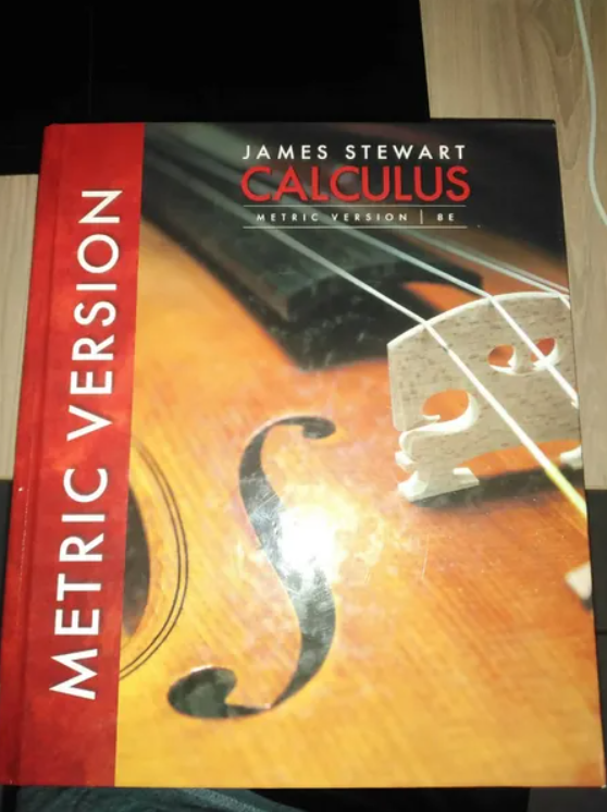 James Stewart Calculus (8th ed.) Textbook