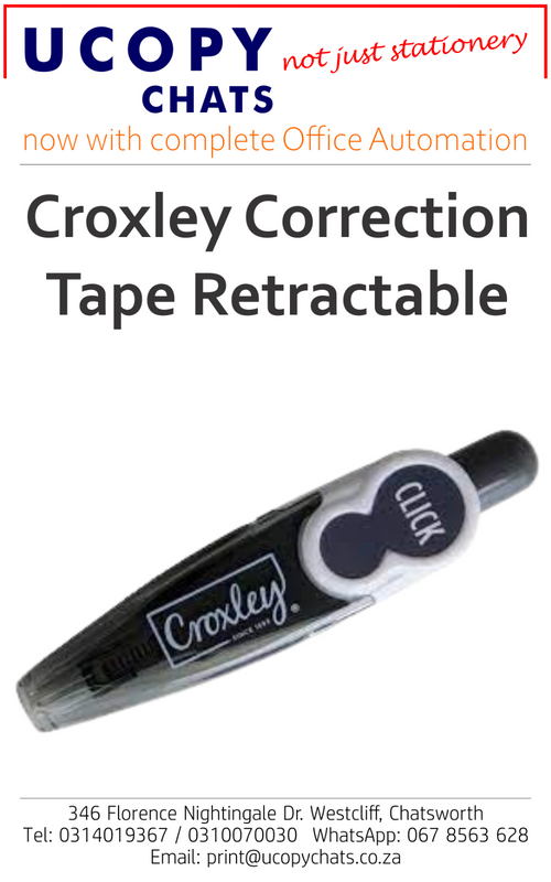 Croxley Correction tape Retractable