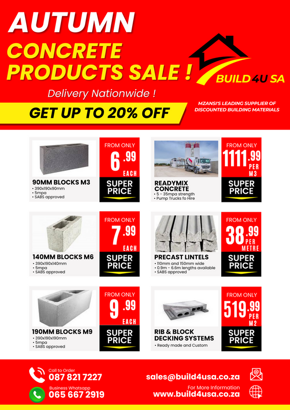 SALE ! ALL Building Materials - Nationwide Delivery !