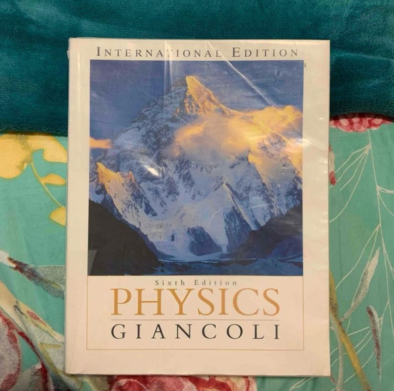 Physics by Giancoli university textbook for Physics