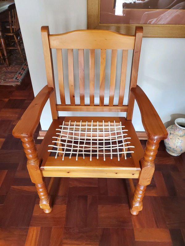 Armchair wooden