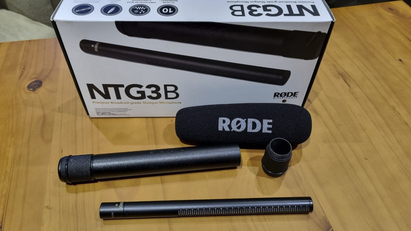 New Rode NTG3B – Pro Long Shotgun Microphone for broadcast quality sound