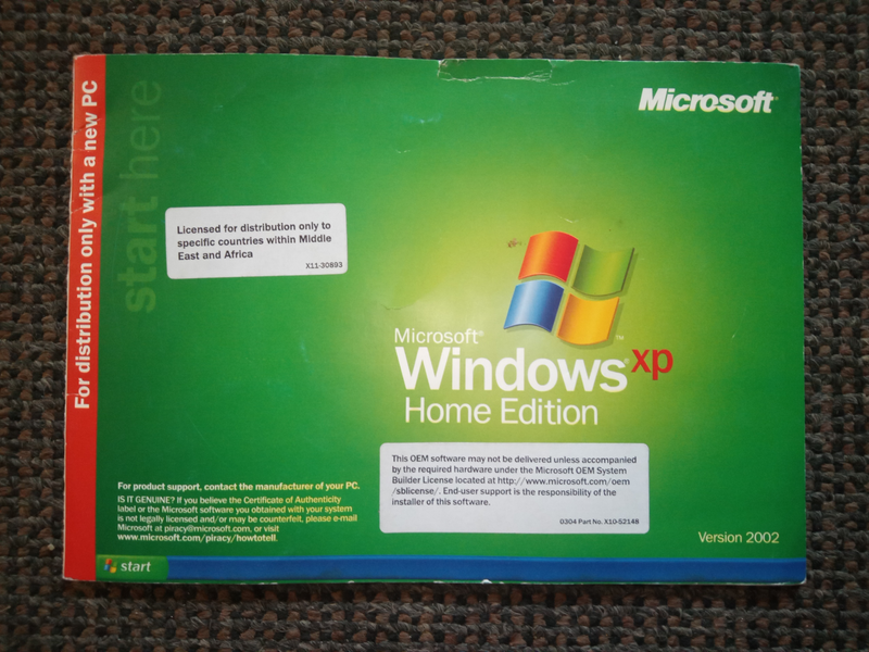 Windows XP Licence