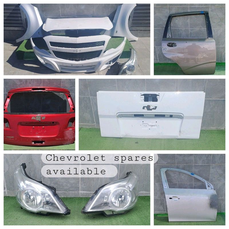 Chevrolet spares available