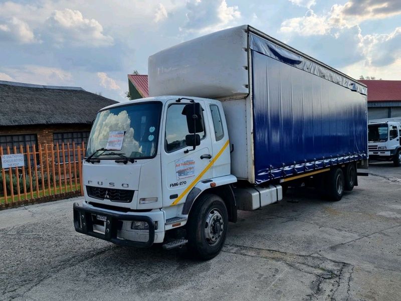 Price Dropped&gt;&gt;&gt;2013 Fuso FM16 270 16Ton Tautliner