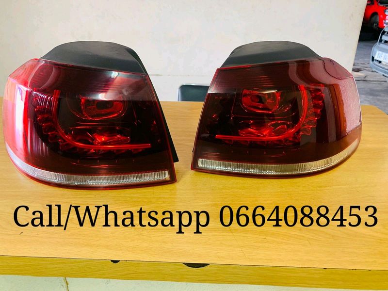 Golf 6 gti r and 35 rear led tail lights. Clean like brand new