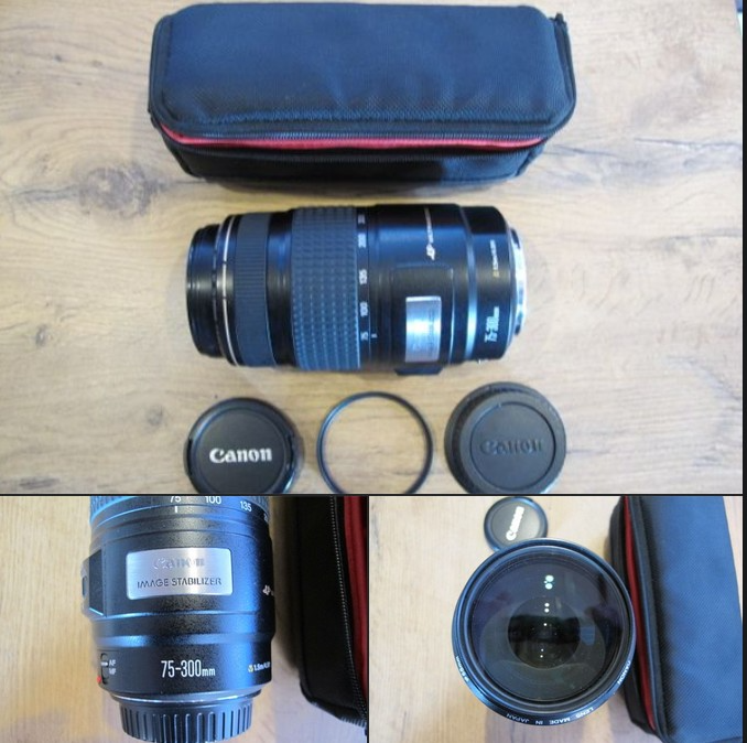 Canon 75-300mm 1:4-5.6 IS image Stabiliser USM