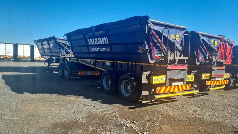 2018 Afrit 45 Cube Side Tipper Link Trailers