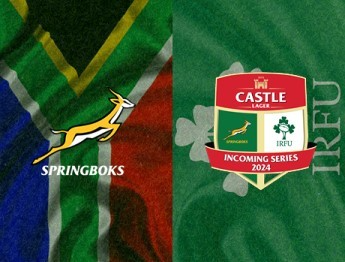 Springboks vs Ireland Durban Kings Park 13 June 2024