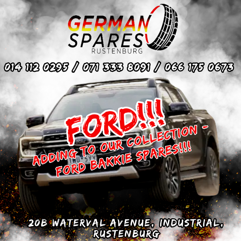Ford Ranger Stripping for Spares at German Spares Rustenburg