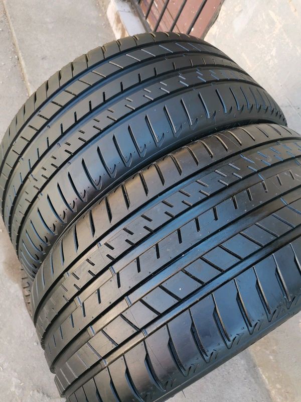 BMW X3 Tyres 275/35/21 Bridgestone Alenza Runflat, 97%thread no repairs, 2023 year model