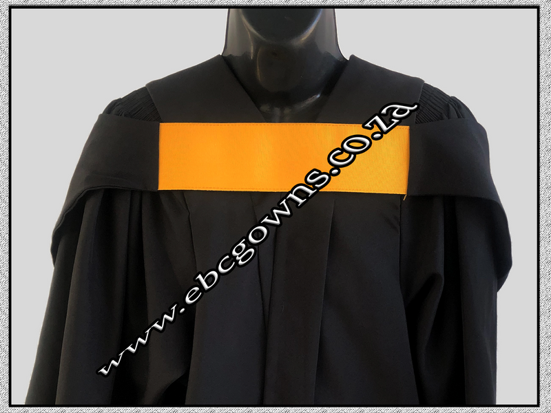 Graduation gowns, caps and hoods for sale or hire