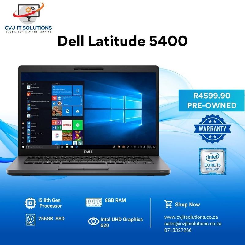 Dell Latitude 5400 Core i5 8th Gen