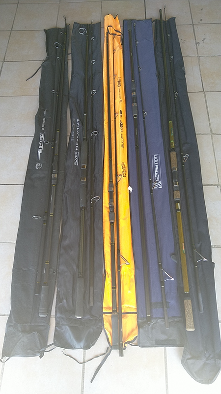 Selection of Carp Rods