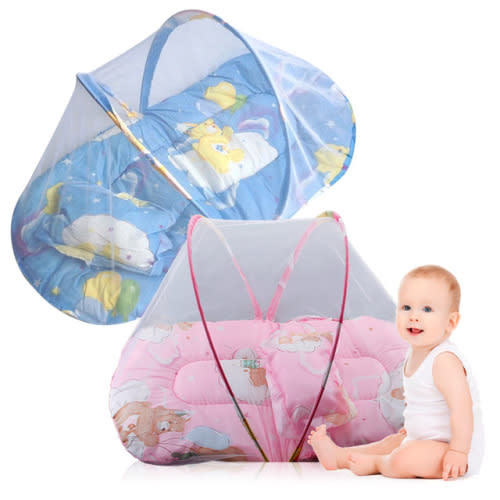 Brand New! Baby Mosquito Net/ Summer Bed (Pink/ Blue)