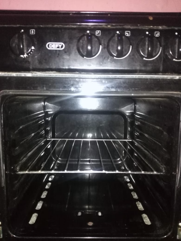 4 plate defy gas stove and gas oven